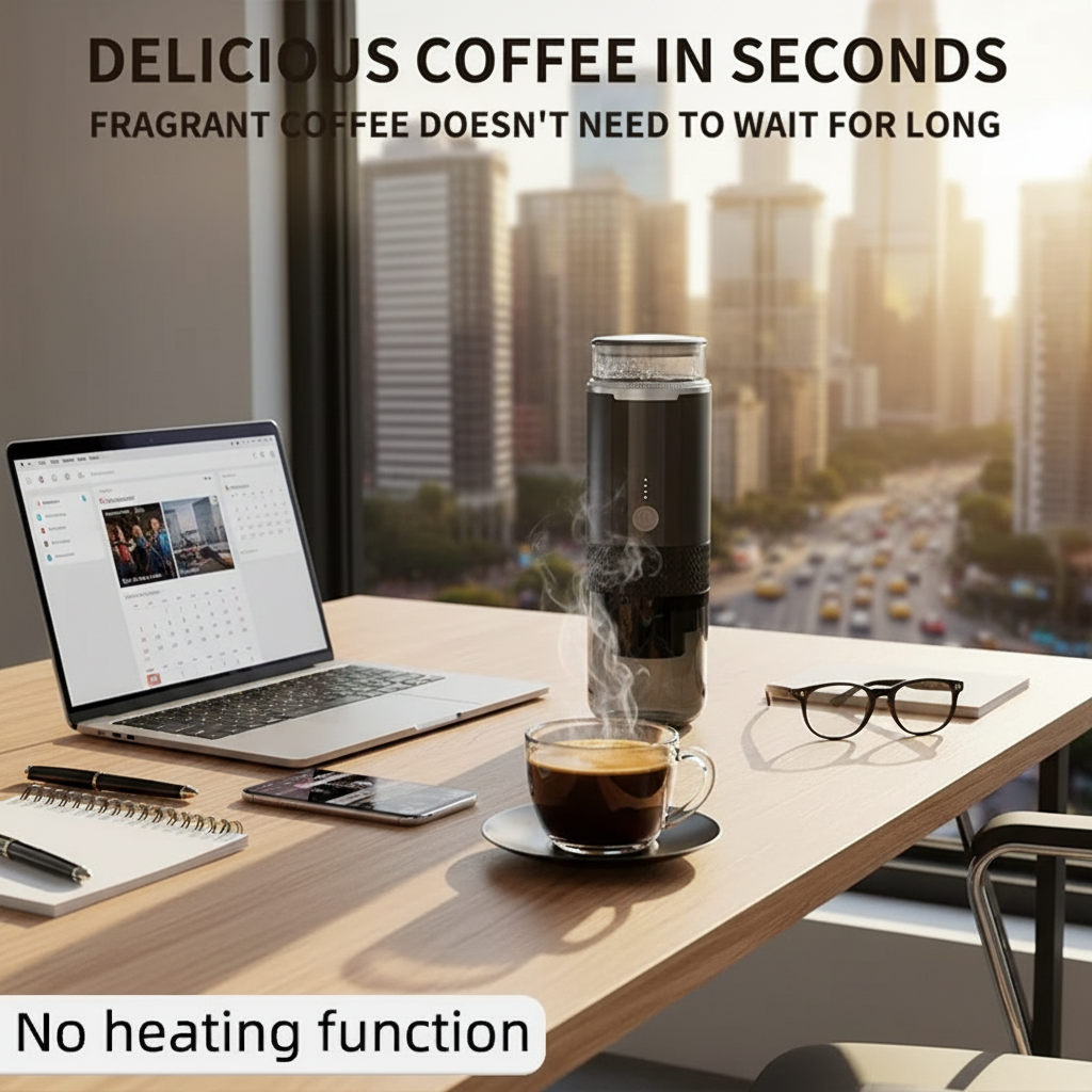 Portable Grind & Brew Coffee Maker