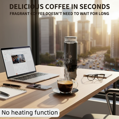 Portable Grind & Brew Coffee Maker